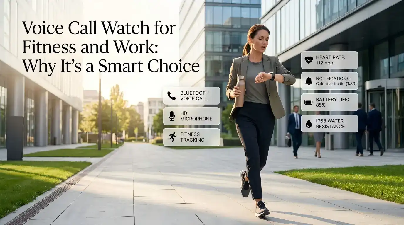 Voice Call Watch for Fitness and Work: Why It’s a Smart Choice